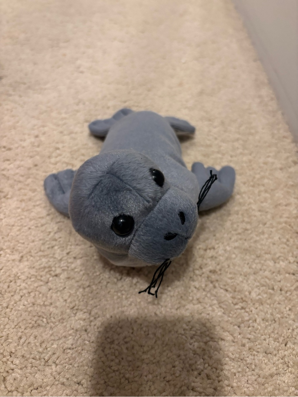American Girl Plush Retired Kanani Hawaiian Monk Seal Toy - Grey plush